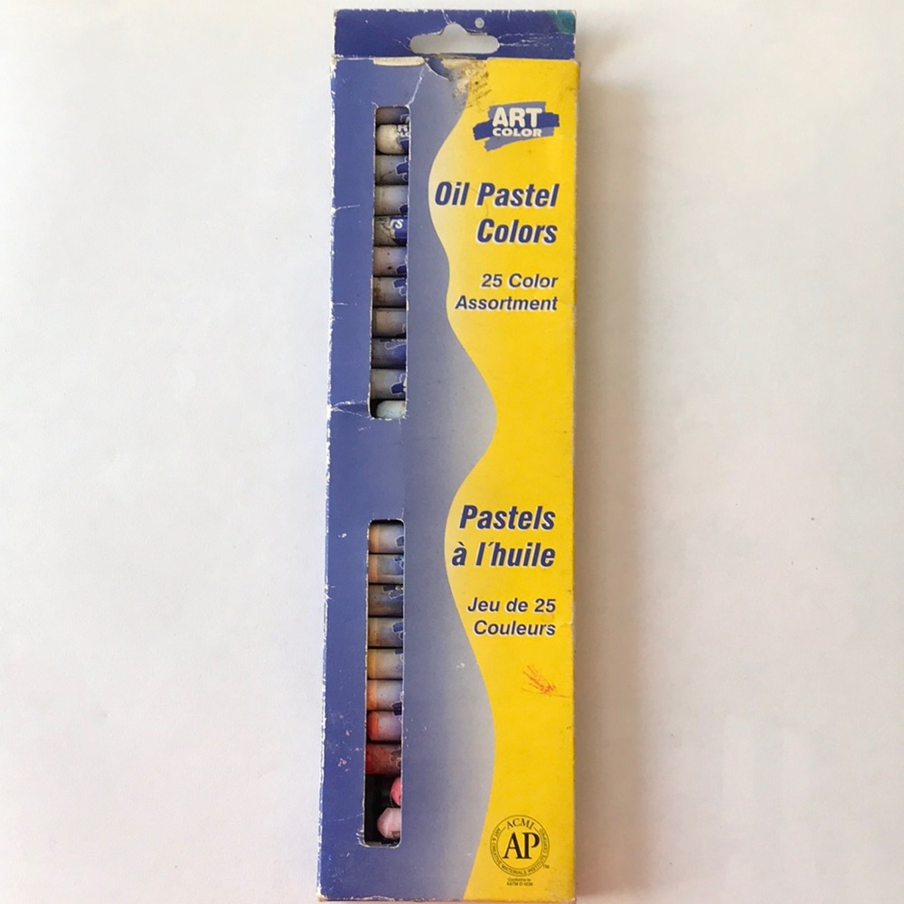 Vintage Oil Pastel Colors 25-Color Assortment
